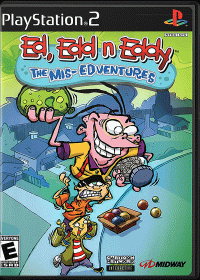 Ed Edd N Eddy Mis-Edventures PAL Playstation 2  box art